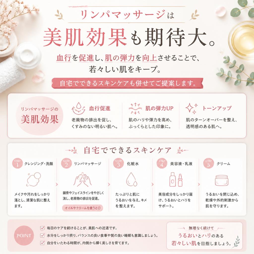 美肌を目指すスキンケア